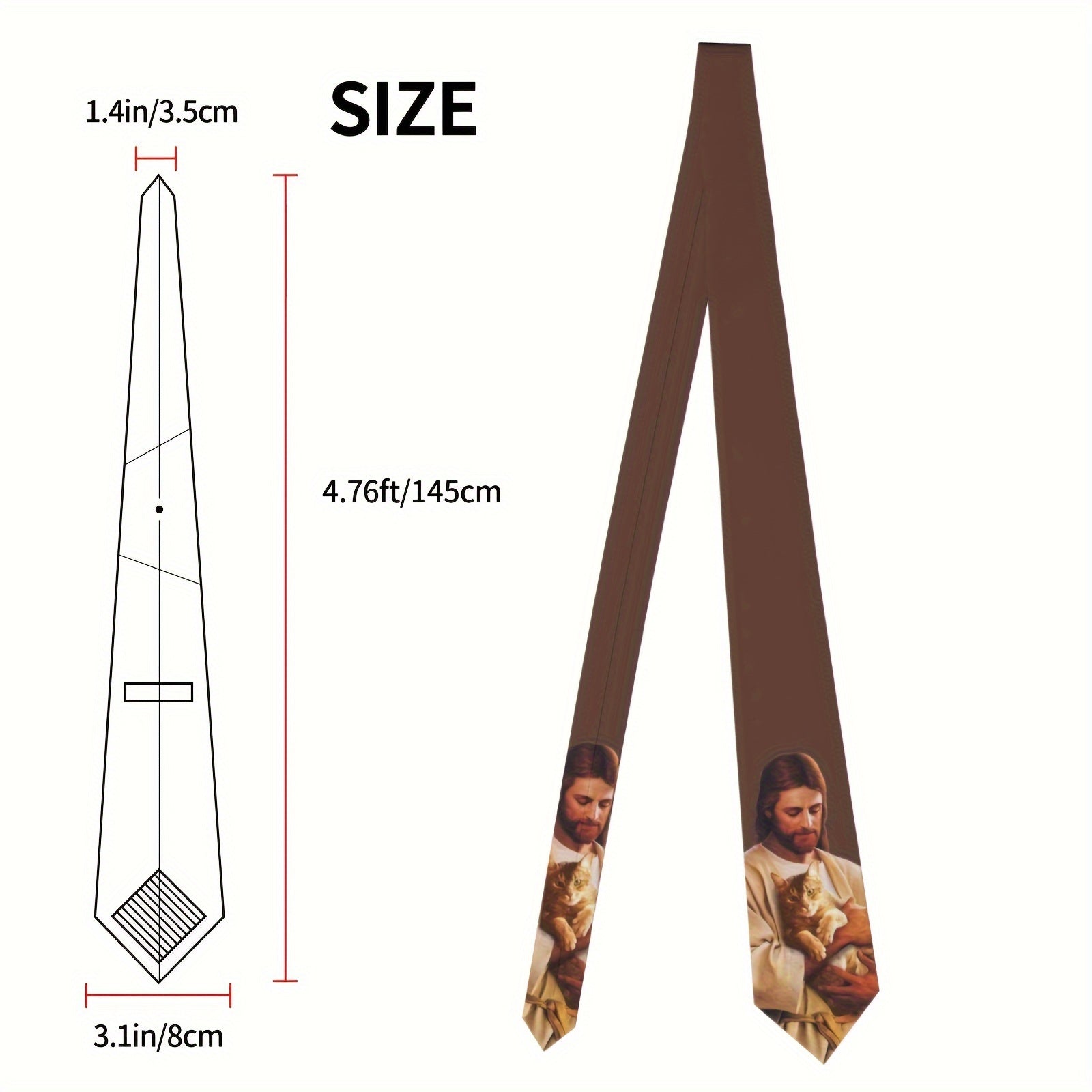 Erkaklar uchun polyester galstuklar, klassik uslublarda ish kiyimlari uchun