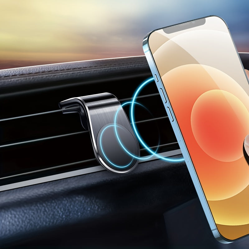 Magnitli avtomobil telefon uchun tutqich L-shaklidagi turish paneli uchun smartfonlar