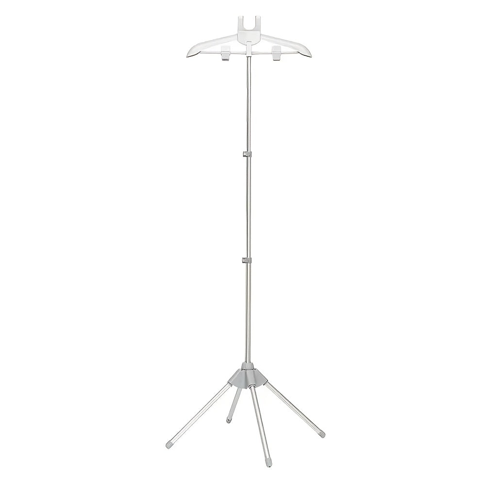 Adjustable Portable Clothes Steamer Stand with Foldable Support Rack