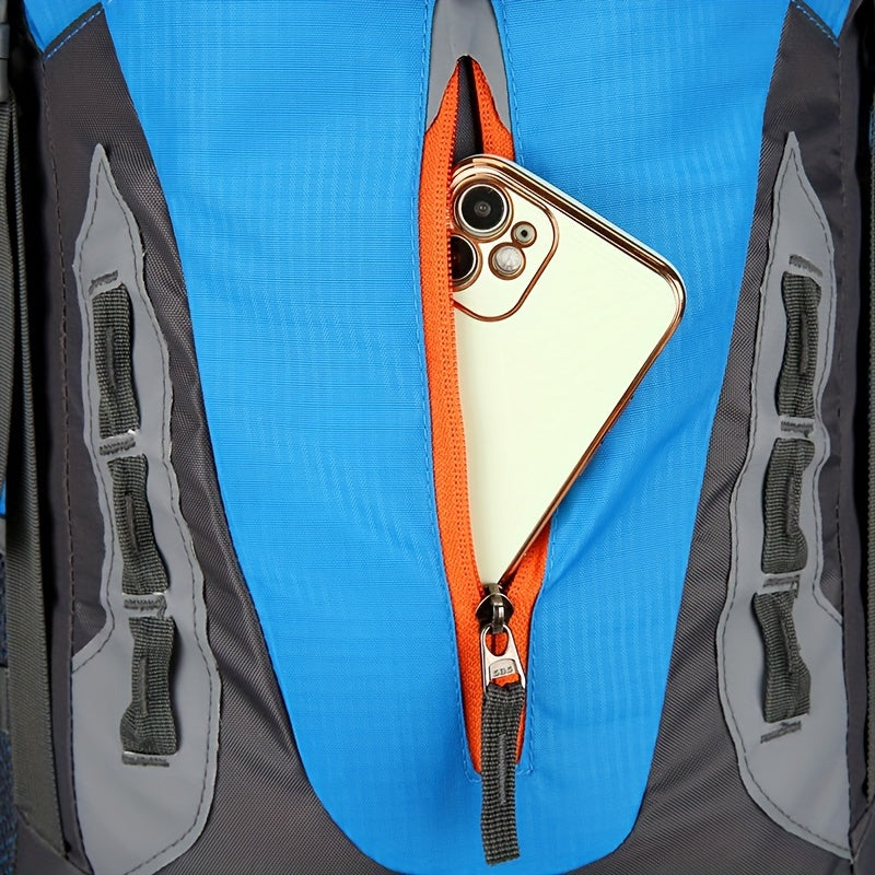 70L Erkaklar uchun naylon sayohat, yurish, baliq ovlash, omon qolish va sportlar uchun ryukzak