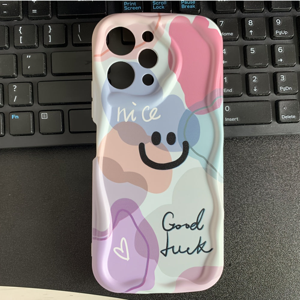 Shockproof TPU Phone Case with Good Luck Pattern for Redmi 9A 9C 9T 10 4G 10C 12 12C 13C Note 8 9 10 11 12 13 Pro 5G