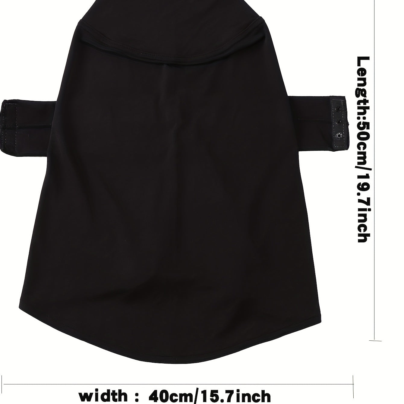 Solid Color Hijab for Women with Elastic Back and Snap Closure