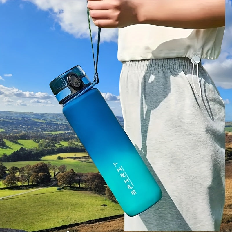 750ml BPA-Free Plastic Water Bottle Leakproof with Straw Lid for Gym Outdoor Hiking