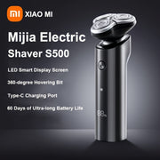 Electric Shaver for Men Wet Dry Triple Blade Trimmer Rechargeable Lithium Battery