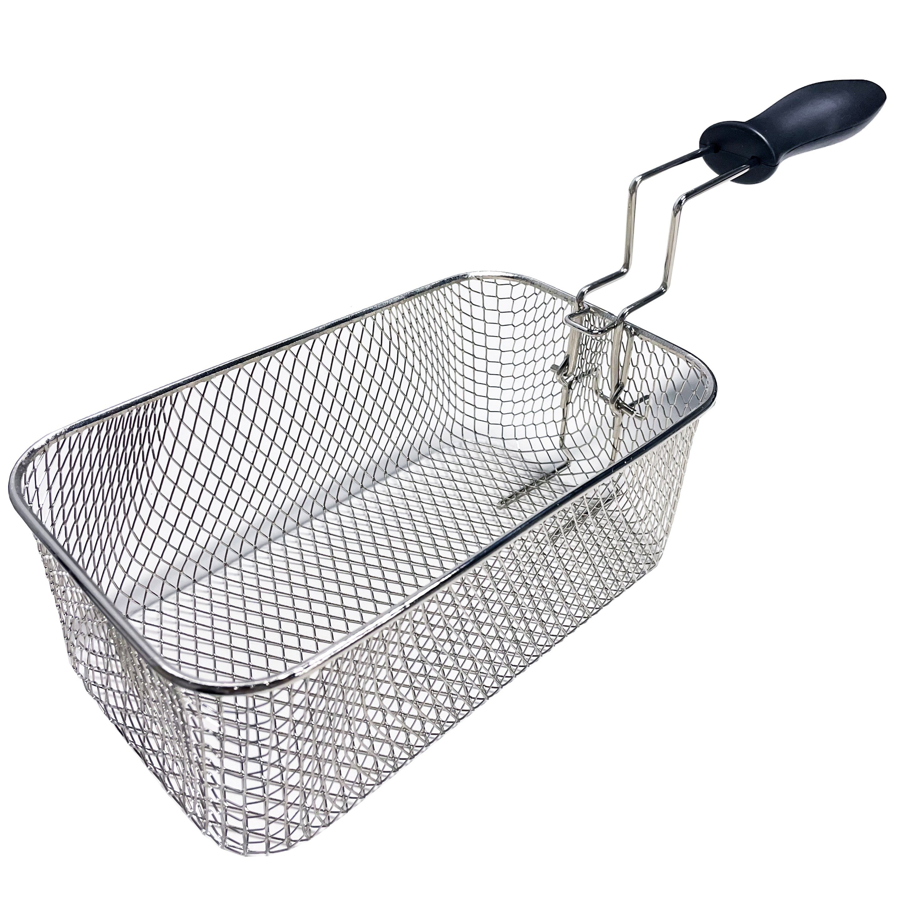 Foldable Fryer Basket for Cooking French Fries and Oil Filtering