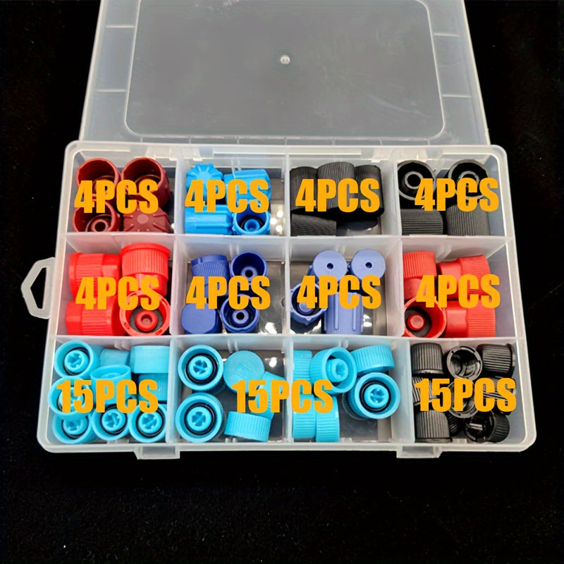 Set of Air Conditioner Hats, Adjustable Sizes 31-77 Cooling Headwear