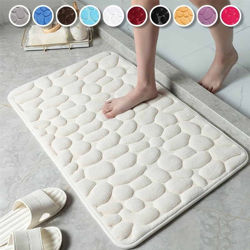 Bathroom Floor Mat Water Absorption Anti-Skid Indoor Use Bedroom Kitchen Laundry