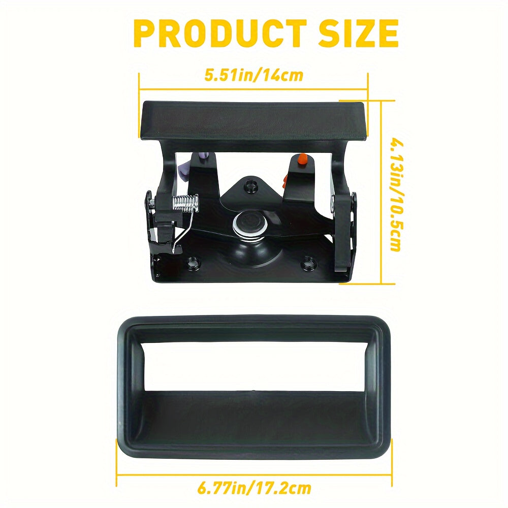 Chevrolet GMC C/K 1988-2002 uchun ABS polishlangan orqa liftgatesi tutqichi va bezel