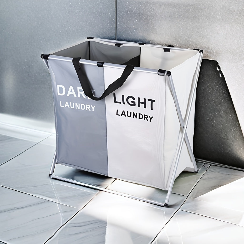 1 dona iflos kiyimlar savati, iflos kiyimlar saqlash hamperi, 2 yoki 3 qatorli egiluvchan kir yuvish savati, tartibga solish uchun, uyda foydalanish uchun qopqoq bilan kir yuvish to'plami, yashash xonasi, yotoqxona, hammom va uy uchun ideal.