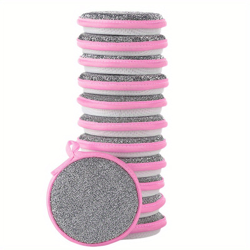 12-Piece Kitchen Cleaning Set with Sponges, Scrubbing Pads, Dish Cloths and Towels