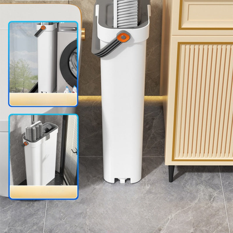Modern Home Mop and Bucket Set with Self-Cleaning System, 40cm Floor Mop