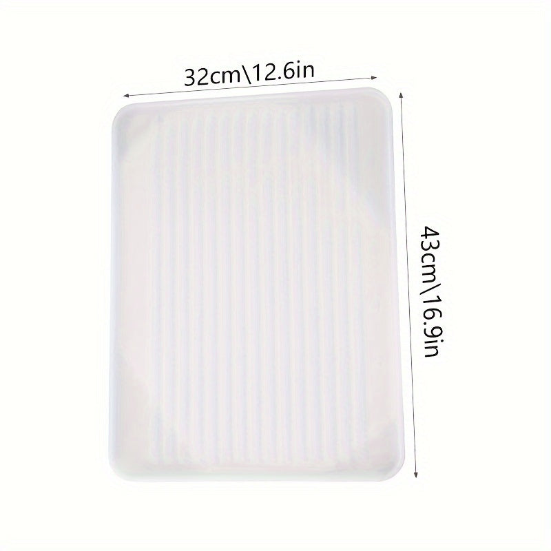 Multi-Functional Sink Mat Water-Resistant Kitchen and Bathroom Surface Protector