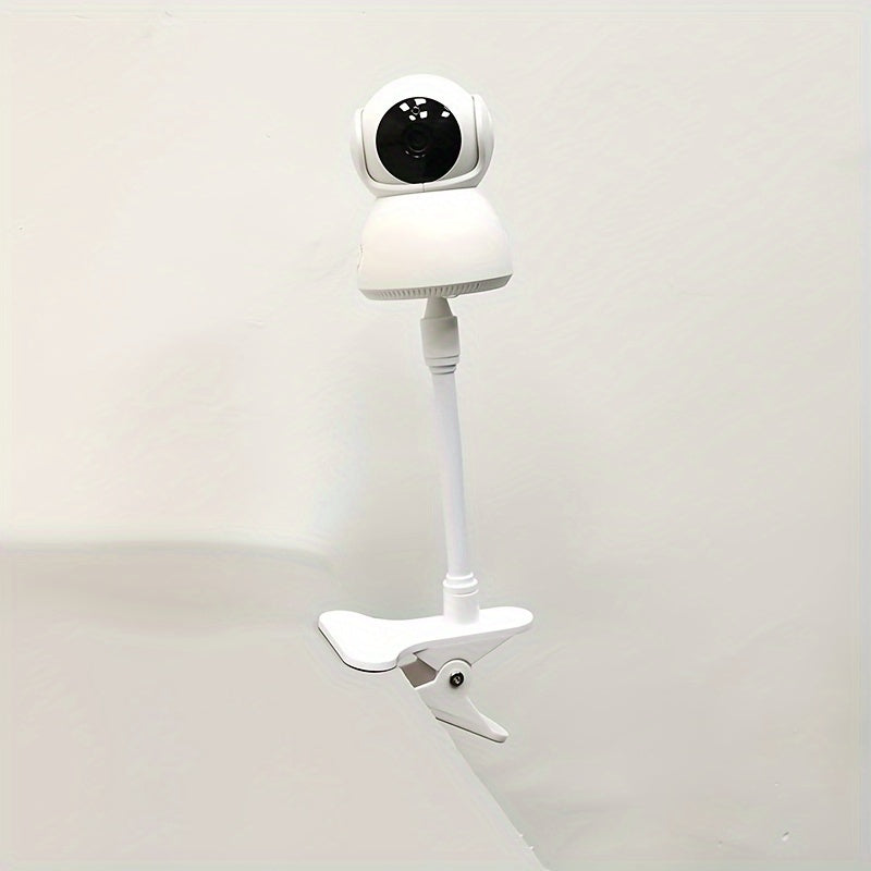 Camera Mount Bracket for Indoor and Outdoor Use with Desktop Attachment and Included Stand