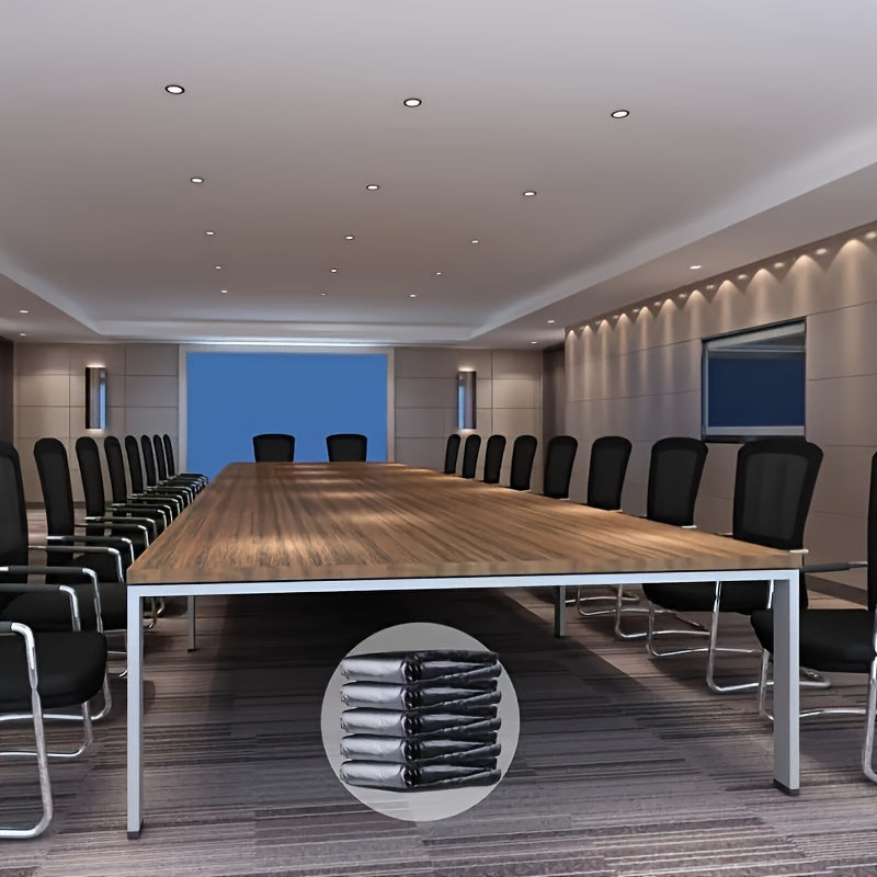 20 Heavy-Duty Black Trash Bags Puncture and Tear-Resistant for Yard and Home Use