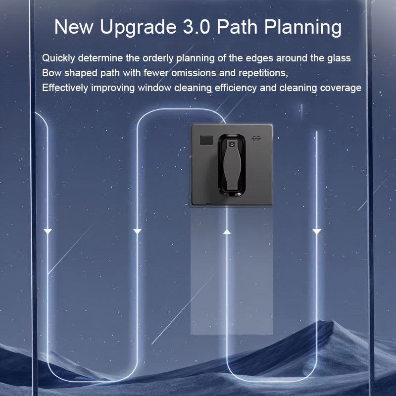 Automatic Electric Window Cleaning Robot with Remote Control and Water Sprayer