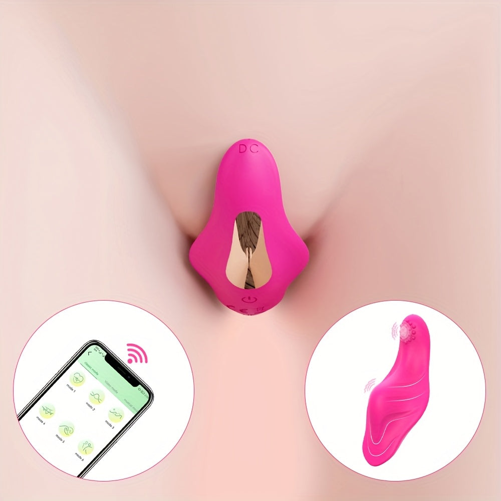 Women Wireless Wearable Vibrator with Remote Control and 9 Vibration Modes
