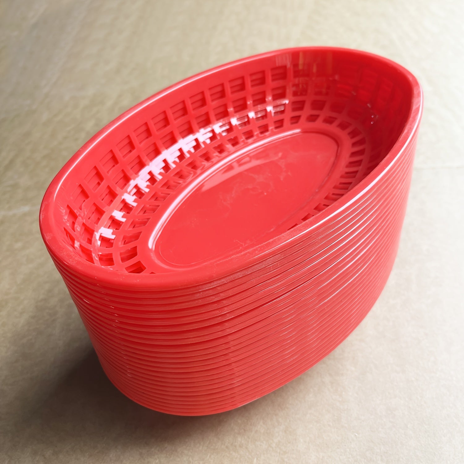 Food Serving Trays Set of 12 24 or 36 Plastic Restaurant Kitchen Serveware