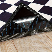 Set of 8 Non-Slip Silicone Carpet Grippers for Hardwood and Tile Floors