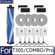Запасные части для роботизированных пылесосов ECOVACS T30S PRO, T30 PRO, OMNI, YEEDI M12 Pro
