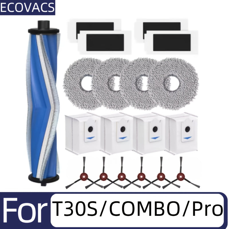 Запасные части для роботизированных пылесосов ECOVACS T30S PRO, T30 PRO, OMNI, YEEDI M12 Pro