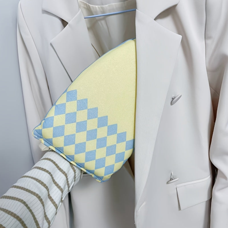 Ironing Set with Compact Pad Small Board Heat-Resistant Mat with Finger Grips