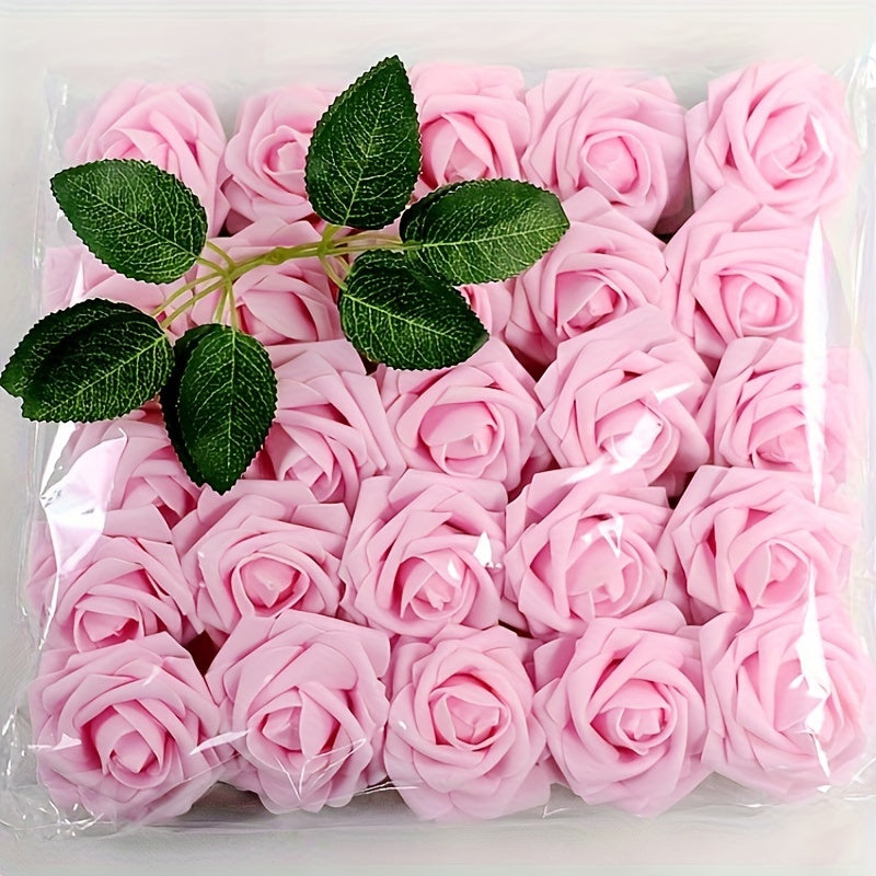 To'ylar, ta'tillar va uy bezaklari uchun yashil bargli sun'iy güllar, 25 ta to'plam