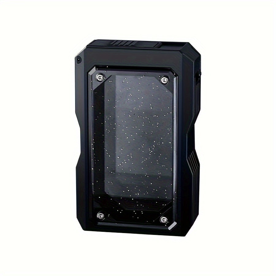 Unisex Metal Cigarette Case Holds Multiple Sizes Portable Gift