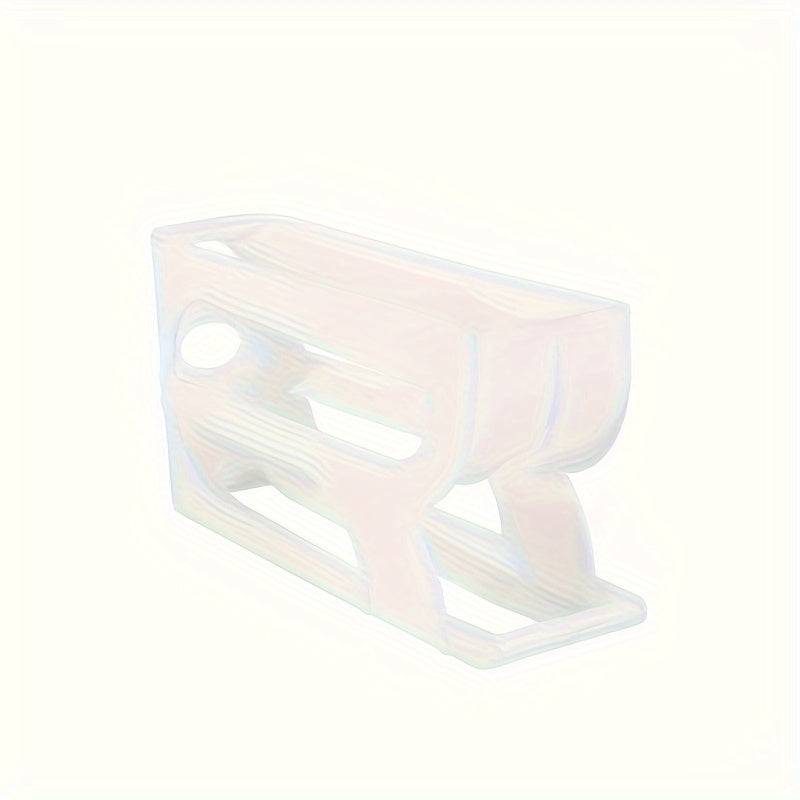 3-Tier Sliding Egg Holder Acrylic Kitchen Organizer Space-Saving Refrigerator Door