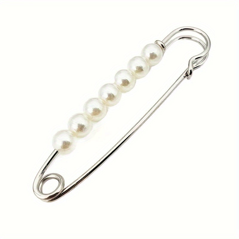 Ayollar uchun faux marjon bel pin, sharf xavfsizlik hijab klipi, brosh, shalv uchun buckl