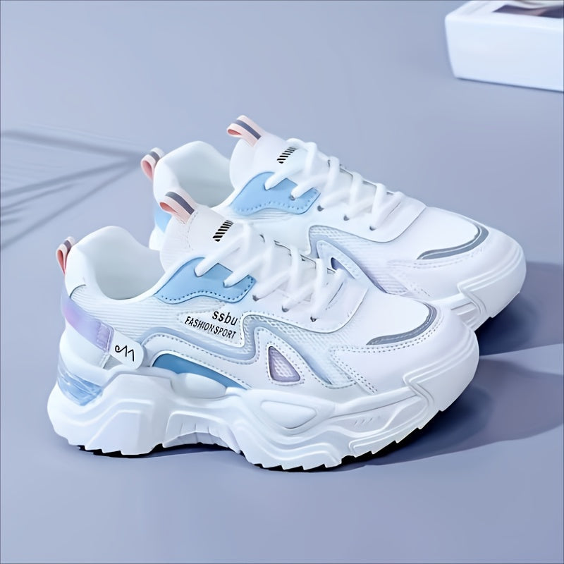 Женские дышащие сетчатые повседневные спортивные кроссовки для бега весна-лето