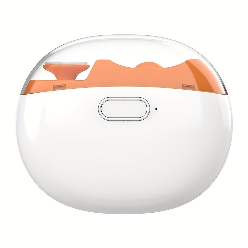 Cortapelos eléctricos para uñas recargables por USB con luz LED y pantalla digital. Seguro para todas las edades