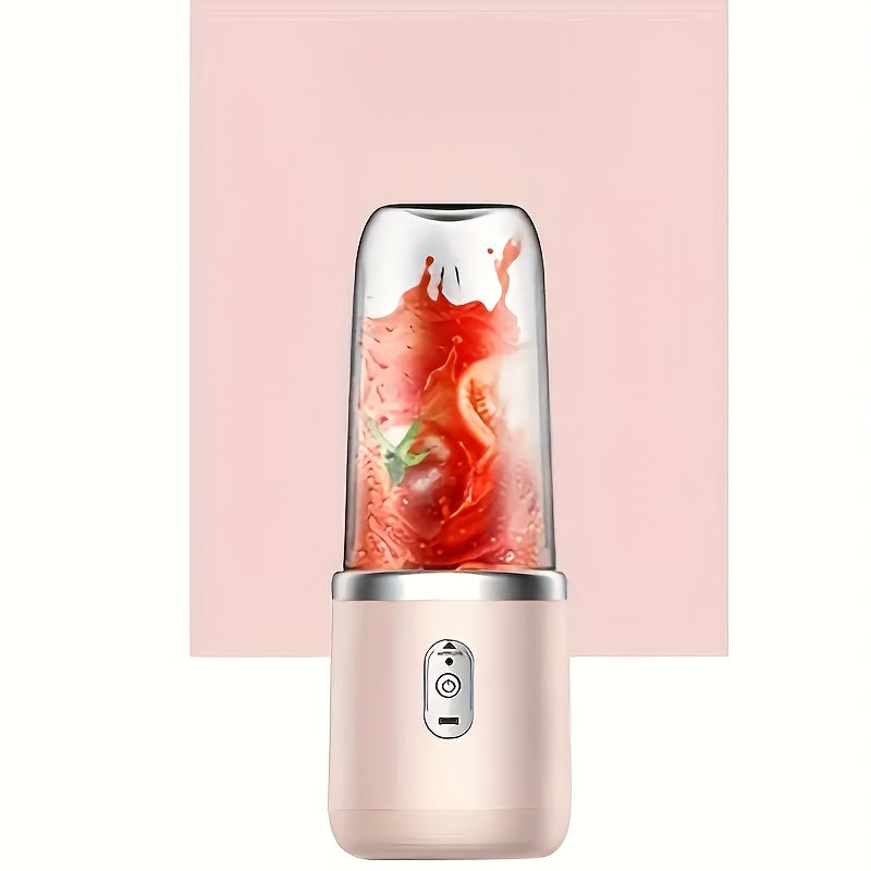 Portable Wireless Juicer Mini Blender with 2 Cups USB Rechargeable for Smoothies and Shakes