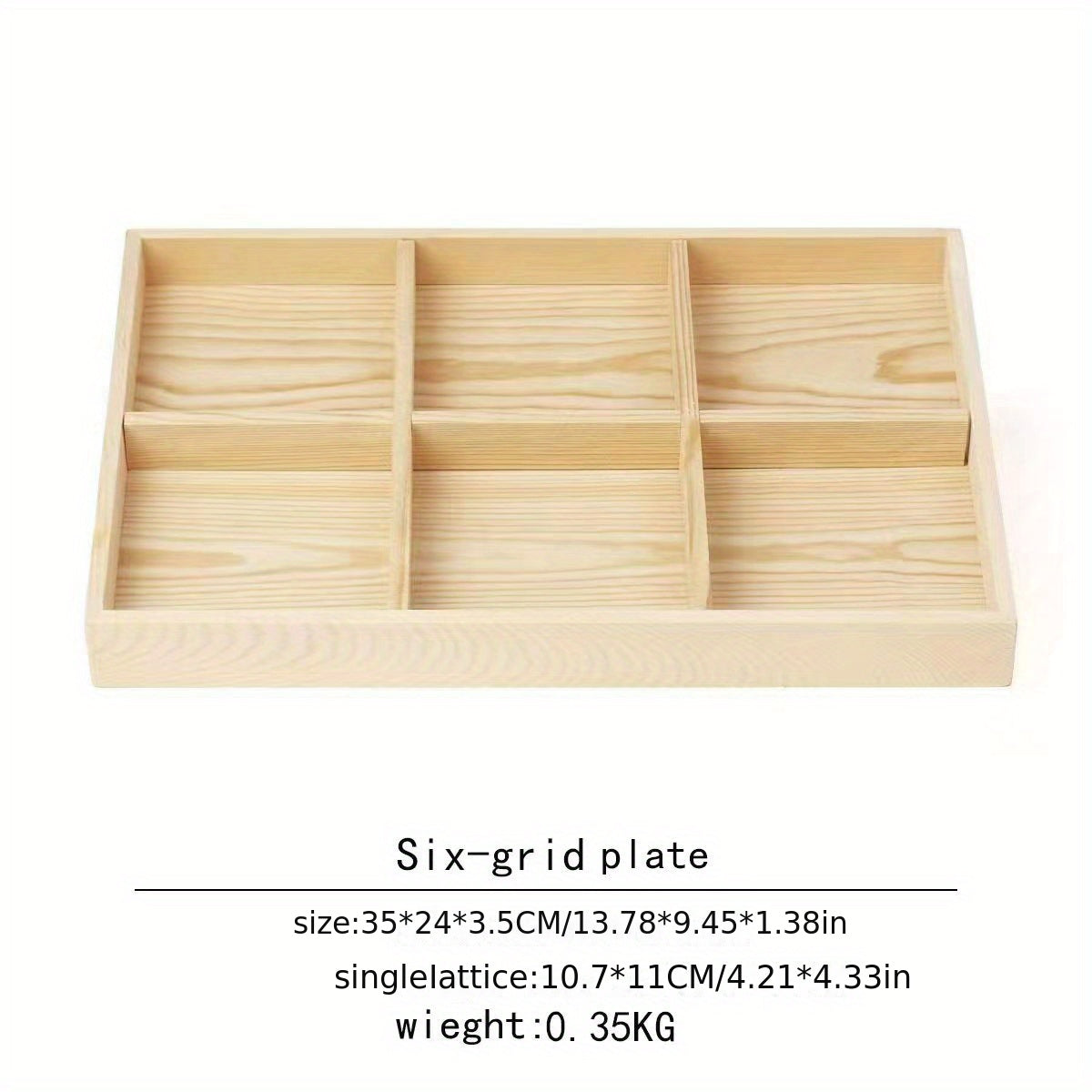 Деревянная подставка для украшений с 4-30 отделениями для организации ожерелий, колец и очков