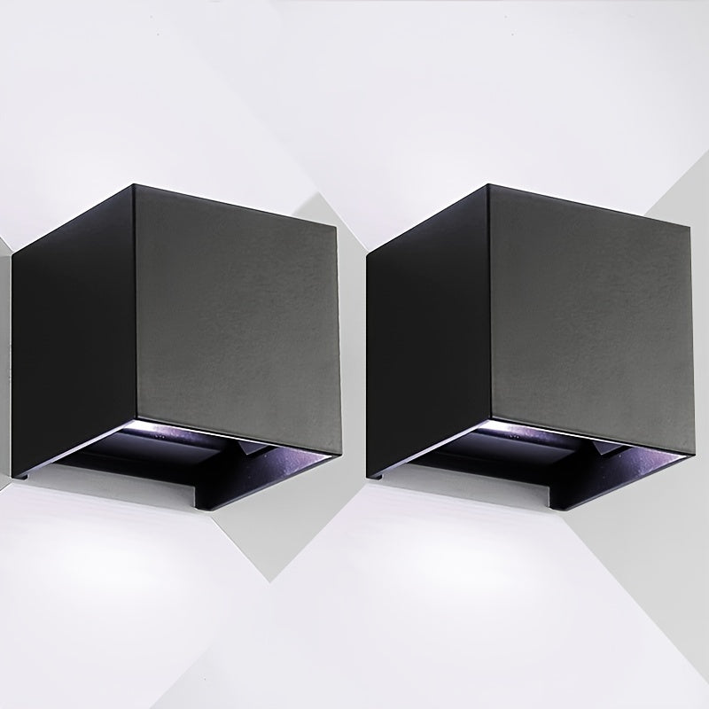 LED Wall Lamp Black Adjustable Angle Indoor Lighting for Living Room Bedroom Modern Space Theme