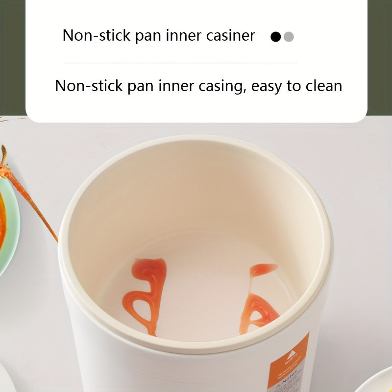 Мини-электрический горшок с таймером для общежитий и квартир 220В, материал PP