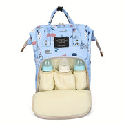 Oxford Material Diaper Bag Waterproof Stain-Resistant with Adjustable Shoulder Straps