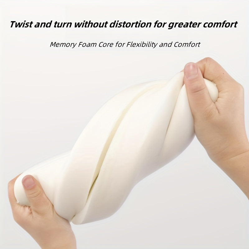 Memory Foam Car Armrest Cushion Stylish Comfortable Anti-Slip Easy Install