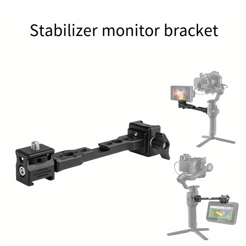 Brazo de soporte de aluminio para estabilizadores RS3 Mini RSC2, soporte lateral de extensión para accesorios de luces