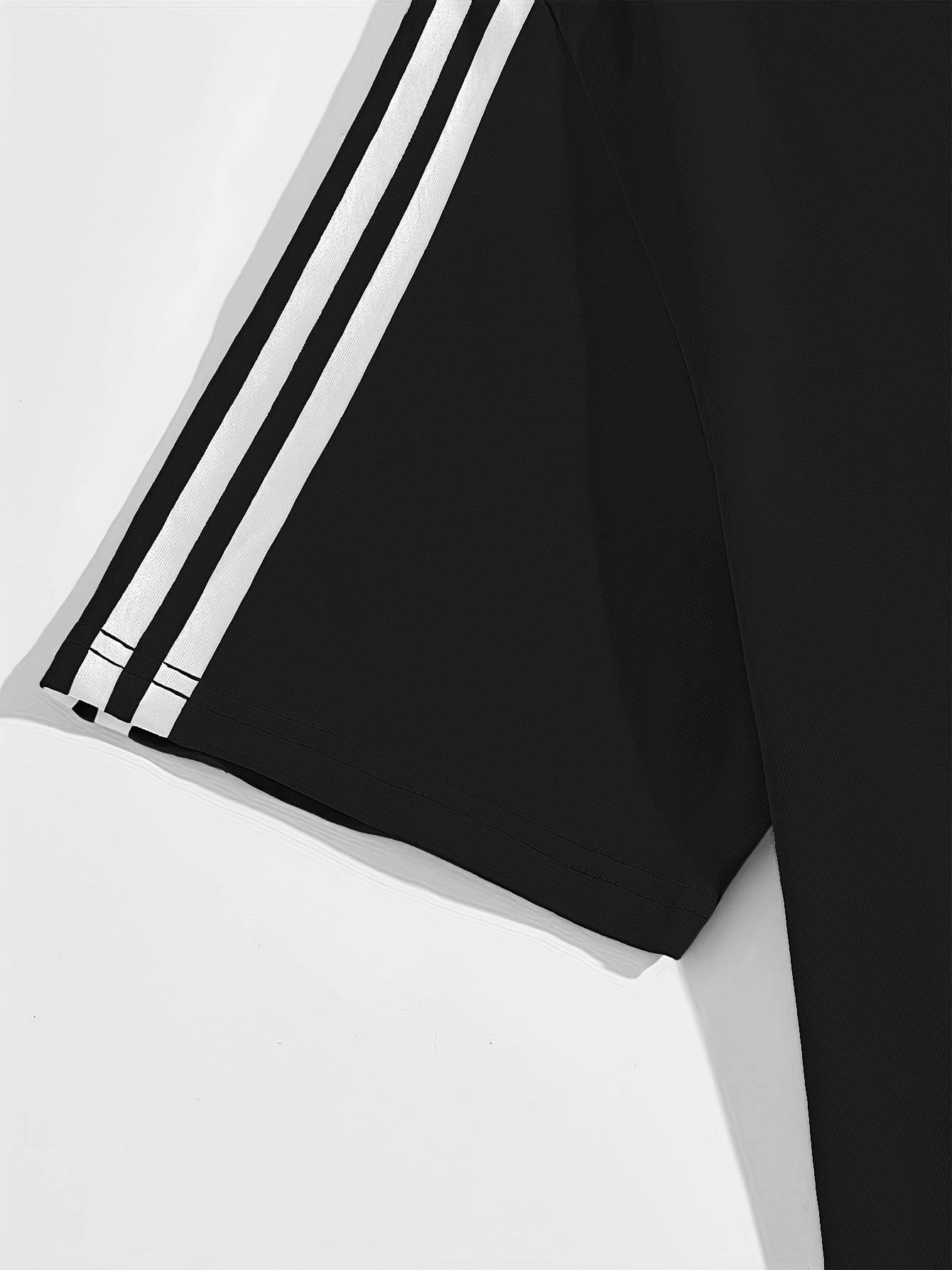 Casual Print Polyester Knit Set with Crew Neck and Regular Fit