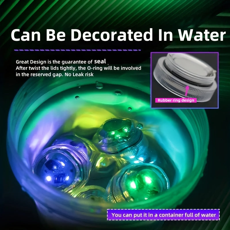 Wireless RGB LED Car Interior Ambient Light with Remote Control