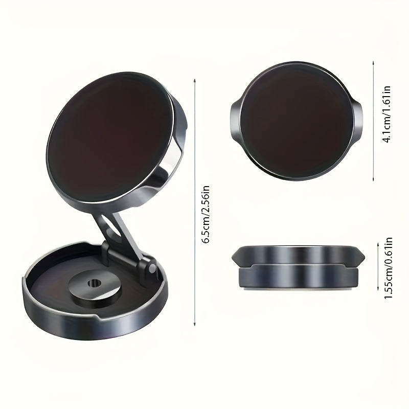 Universal Magnetic Car Phone Holder 360° Rotation Foldable Easy Install