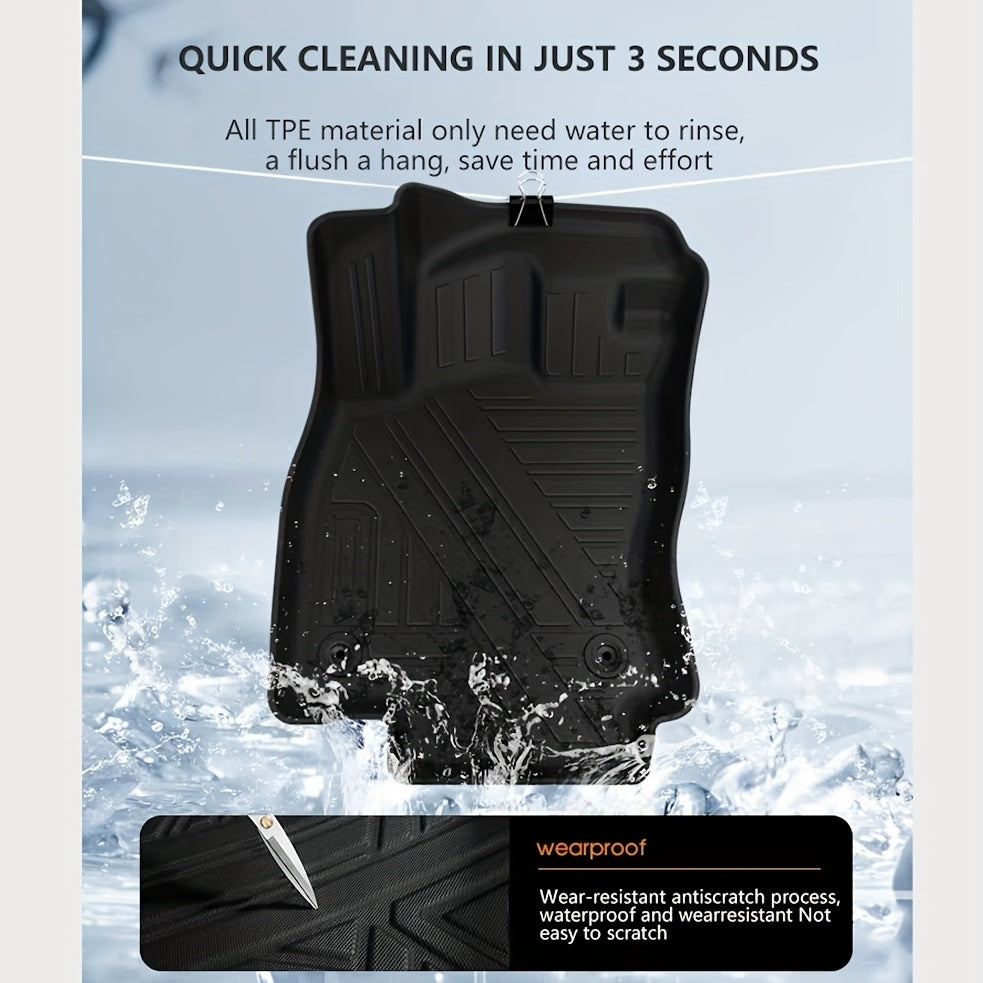 All Weather TPE Floor Mats and Cargo Liners for Telluride 2020–2024