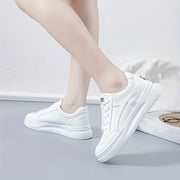 Girls All-Season Platform Sneakers Non-Slip Durable PU EVA Casual Running