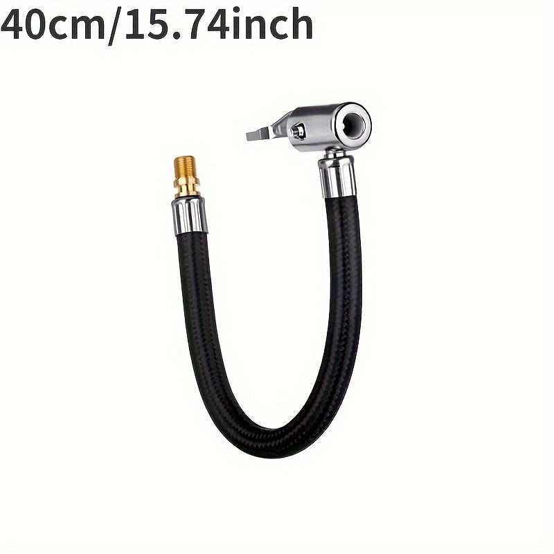 Universal Tire Inflator Hose Extension for Bikes, Motorcycles, Cars
