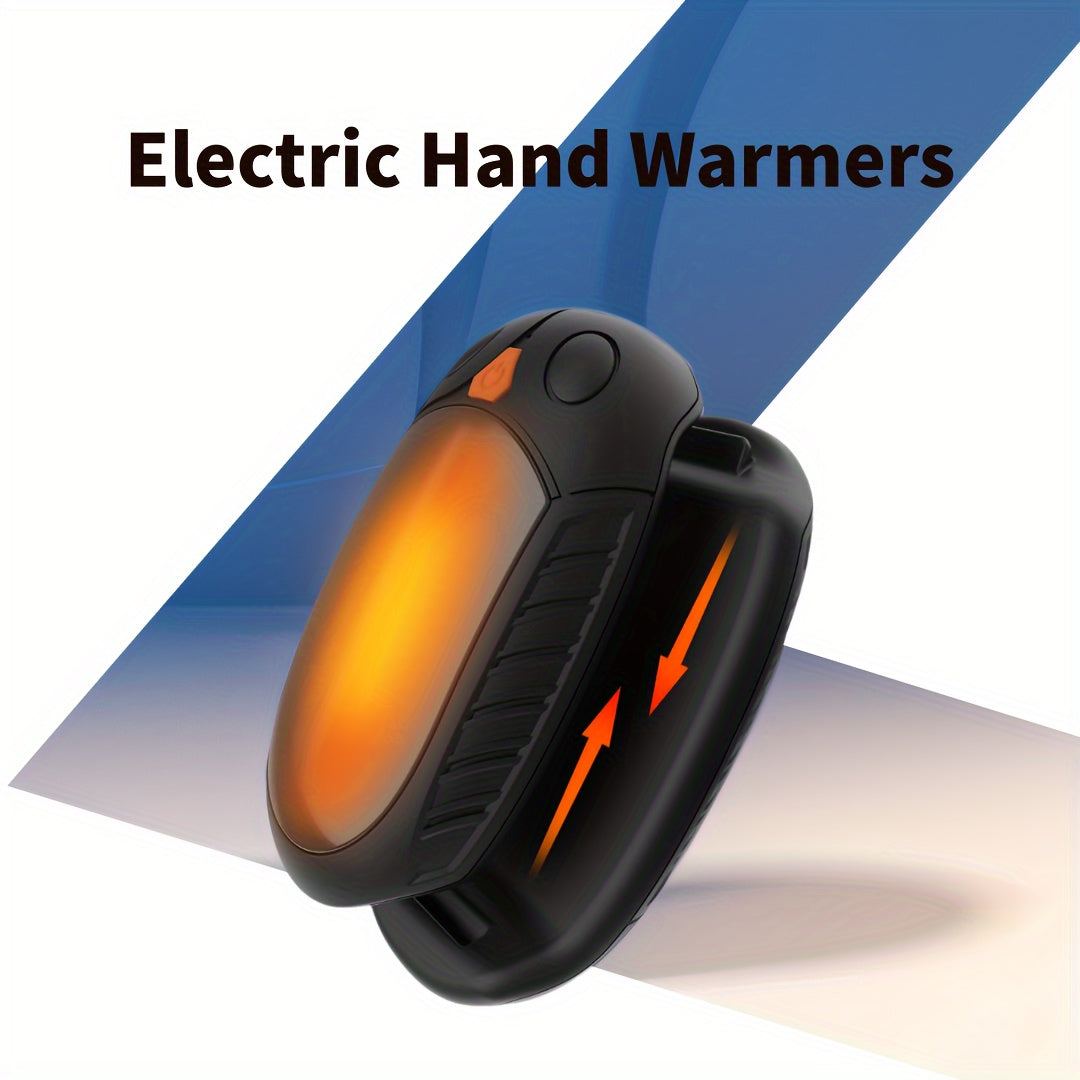 Dual-Sided Rechargeable Hand Warmer for Camping Travel Outdoor Activities