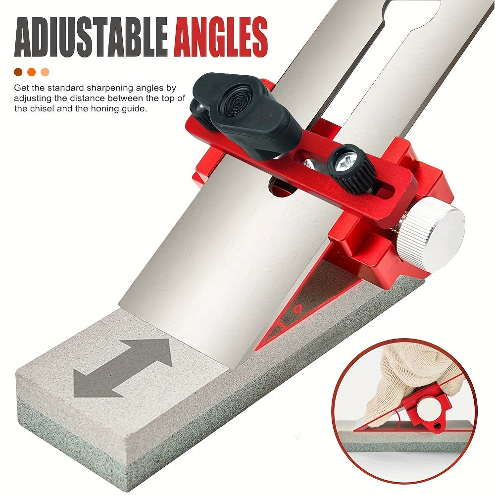 Yog'och ishlash uchun burchakli pichoq silliqlash uchun tosh bracket bilan