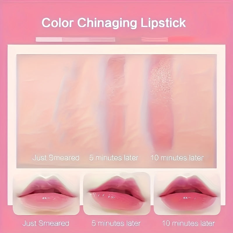 Women Lip Balm Color Changing Moisturizing Hydrating Tinted Lip Care