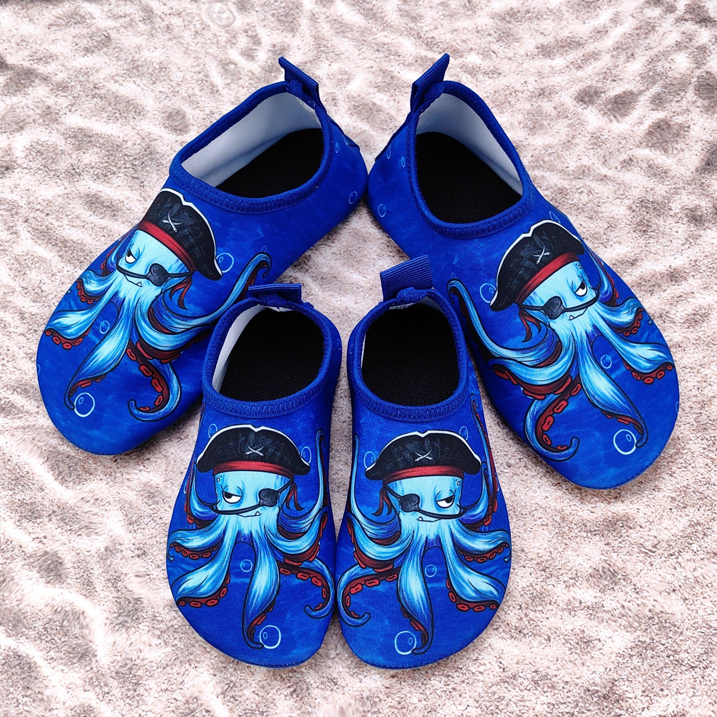 Детские водные тапочки легкие с мультяшным дизайном, легко надеваются для пляжа и водных развлечений