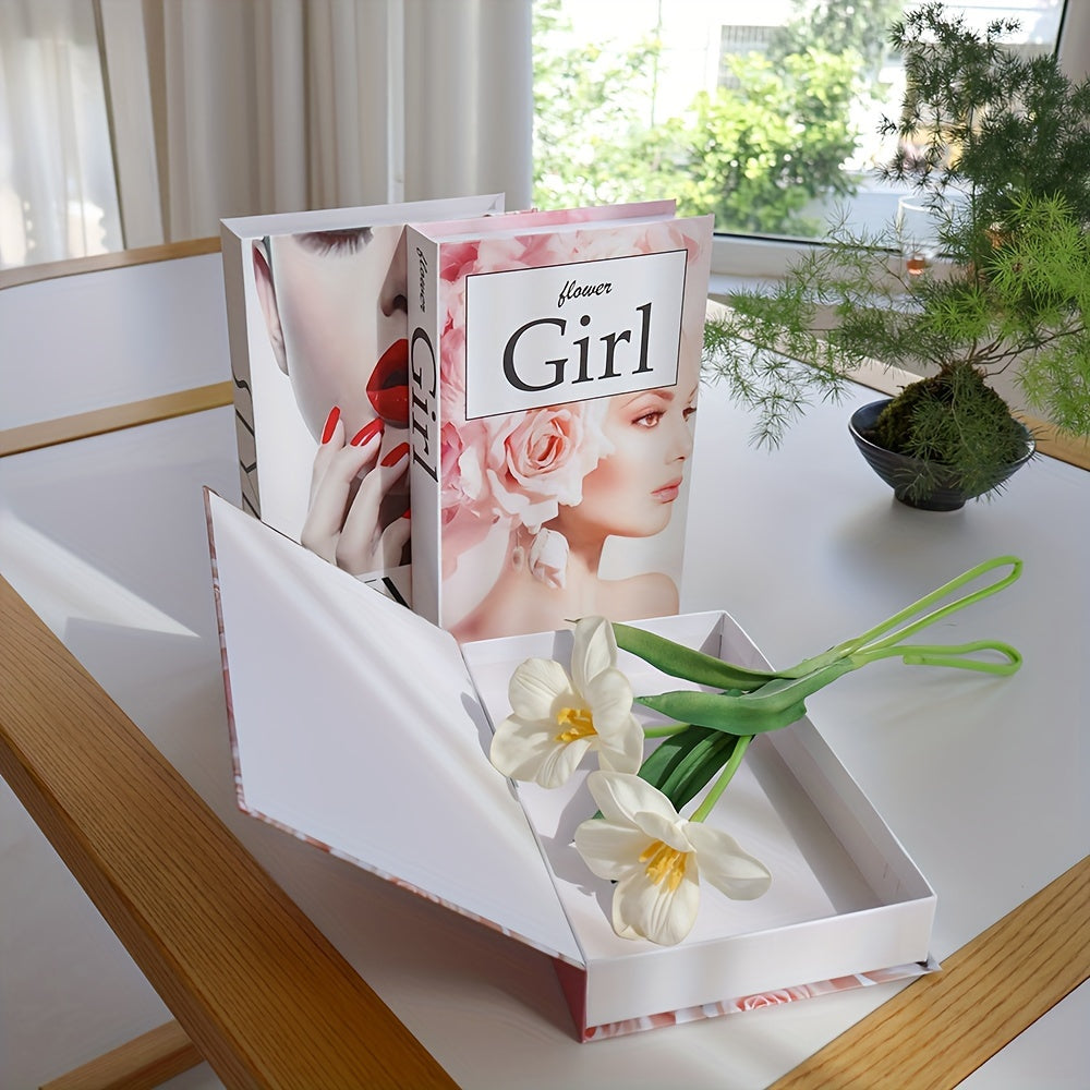 Decorative Fake Book Ornament for Living Rooms and Offices