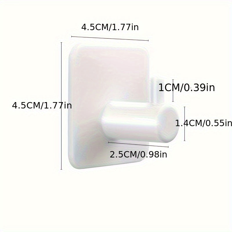 Самоклеящиеся крючки для кухни, ванной, хранения, балкона, общежития и хозяйственных нужд. Легко устанавливаются без сверления, не оставляя следов.